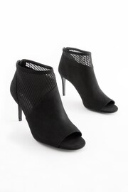 Black Forever Comfort® Mesh Shoe Boots - Image 4 of 7