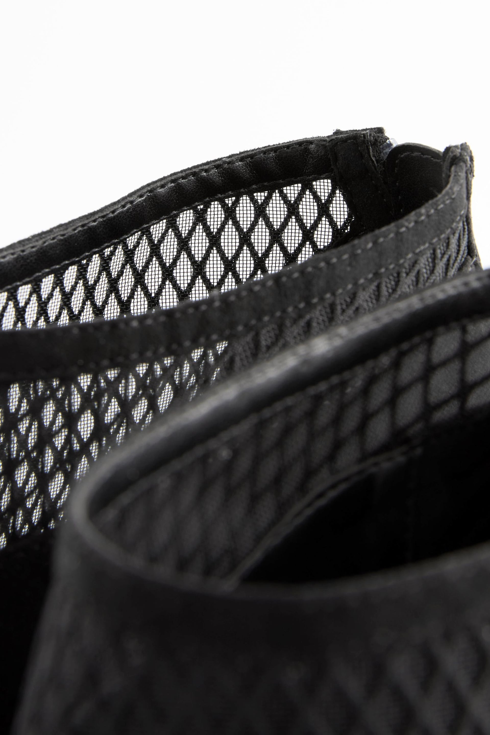 Black Forever Comfort® Mesh Shoe Boots - Image 6 of 7