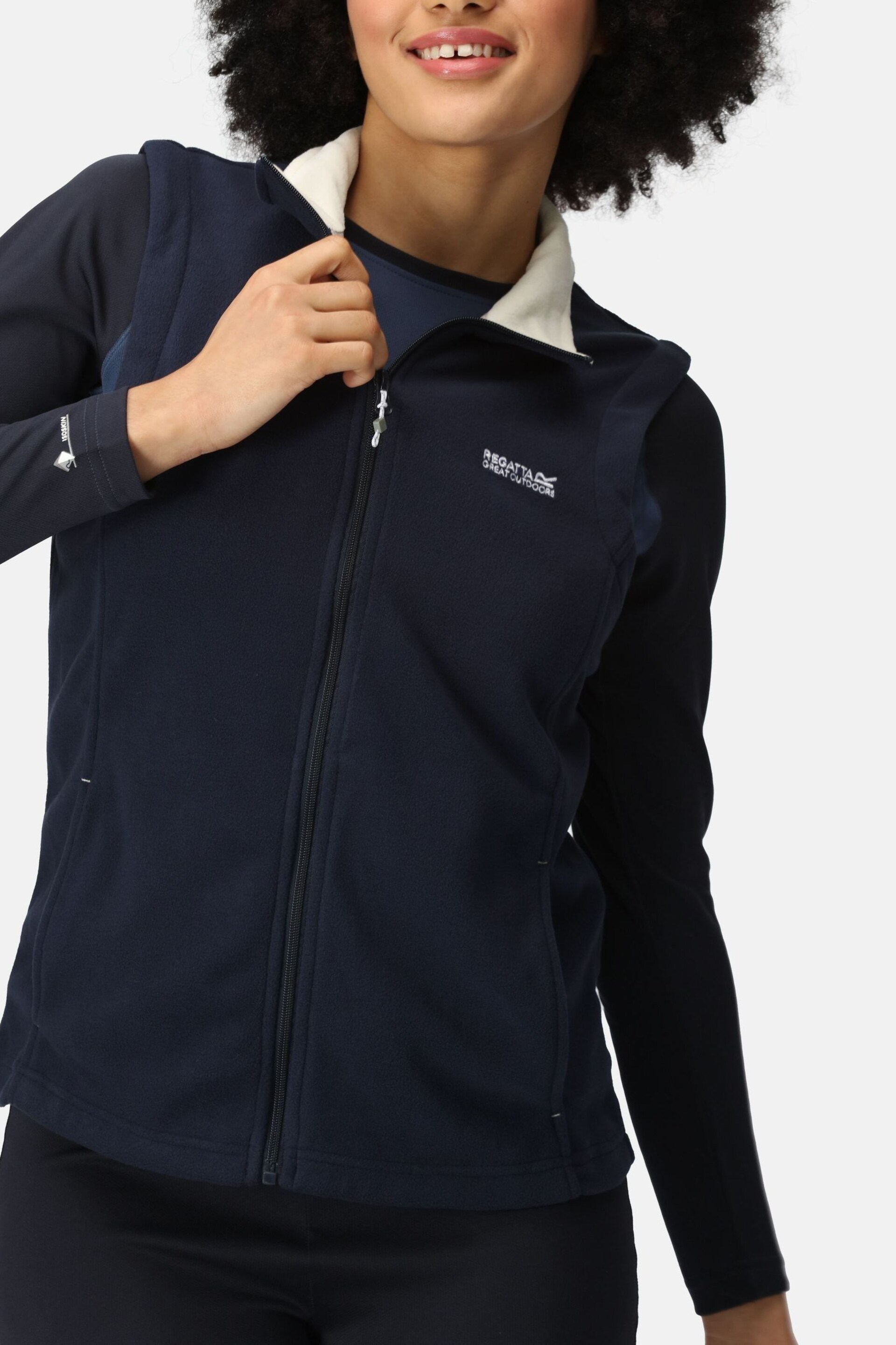 Regatta Navy Sweetness II Bodywarmer Fleece - Image 6 of 9