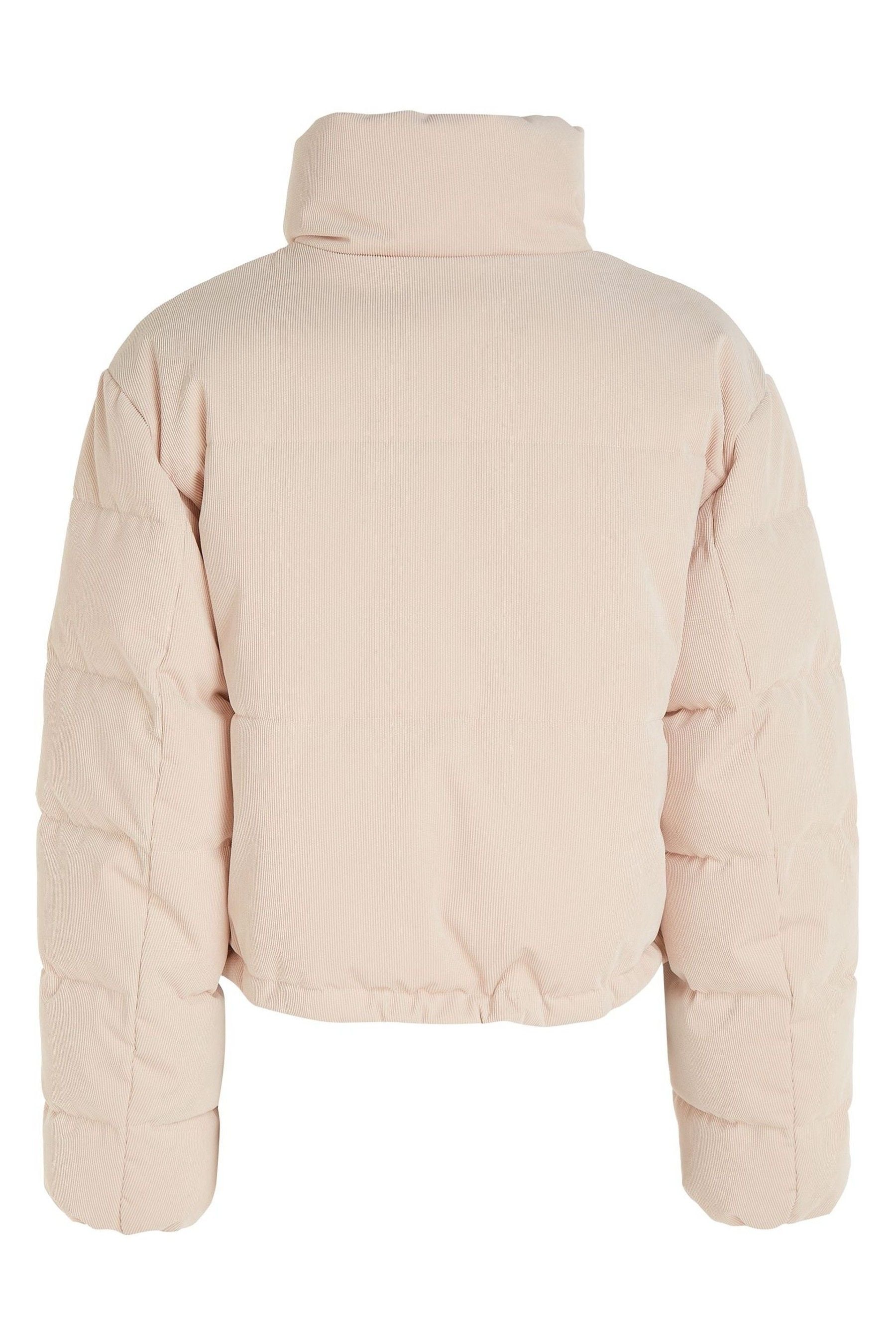 Corduroy cropped puffer jacket sale