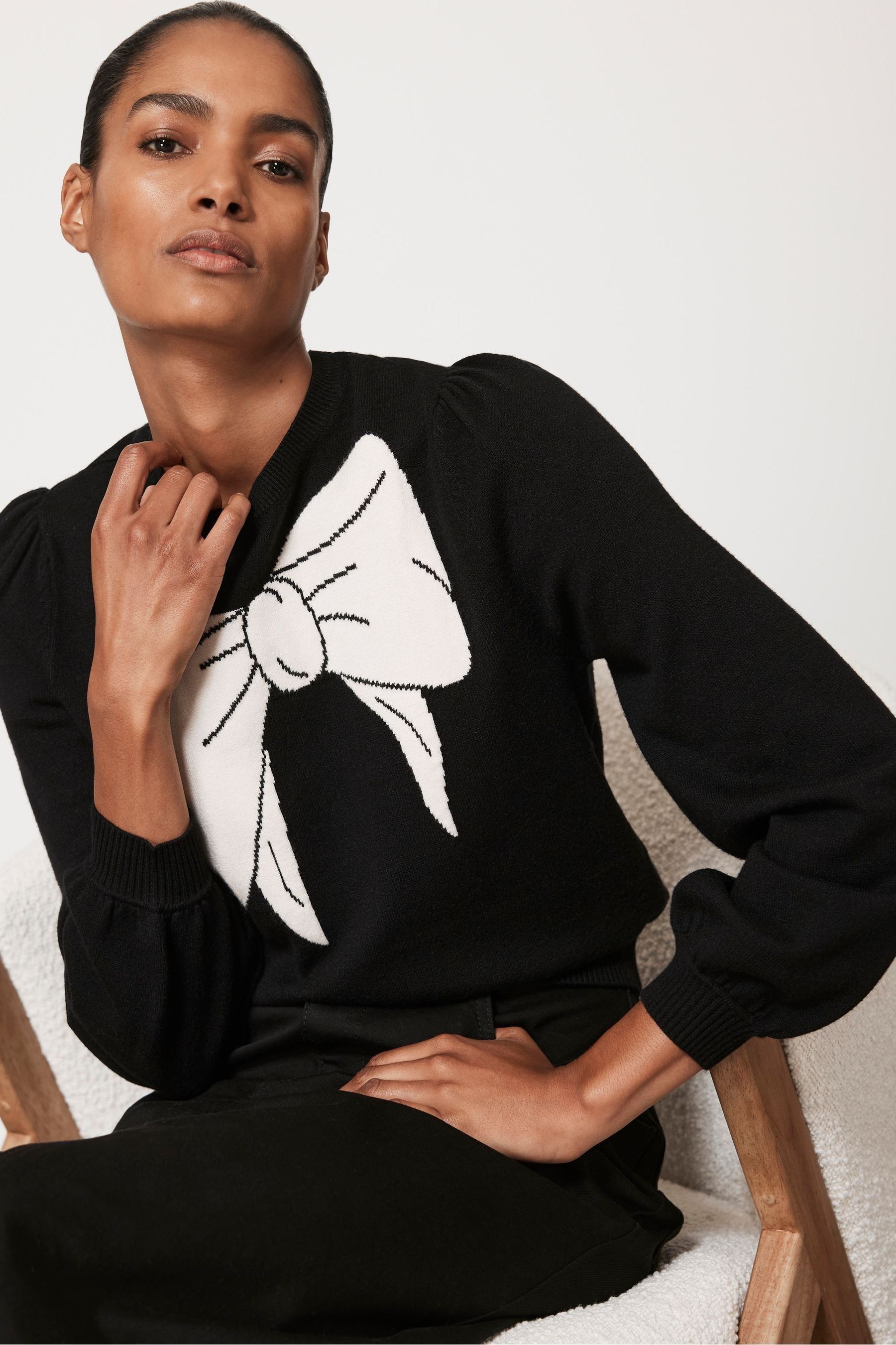 Mint velvet black jumper store