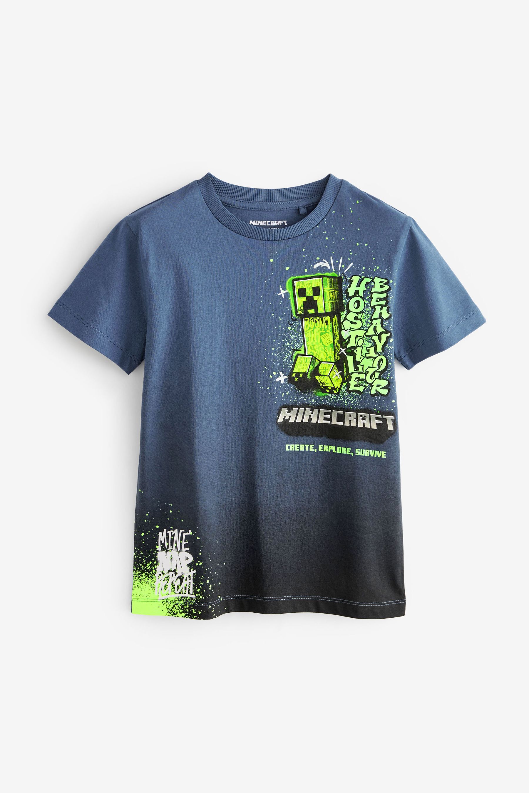 Minecraft t outlet shirt next