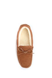 Jones Bootmaker Men's Sheepskin Lined Slippers - Image 2 of 2