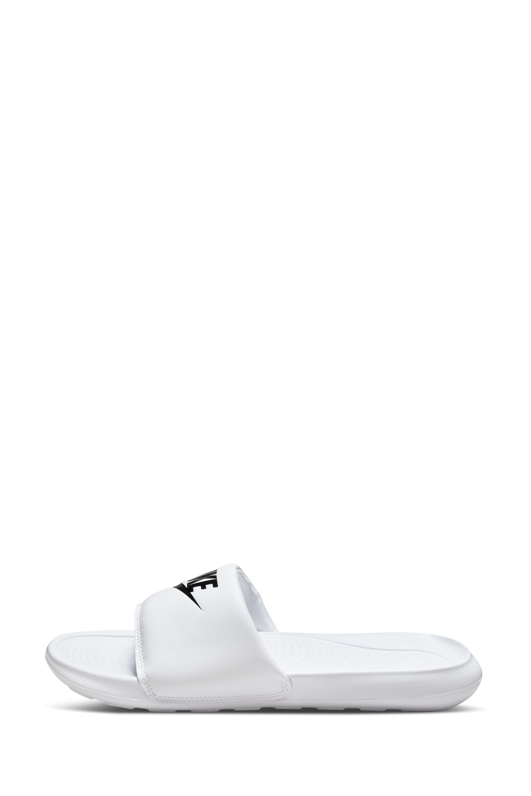 Buy Nike White Black Victori One Sliders from the Next UK online shop