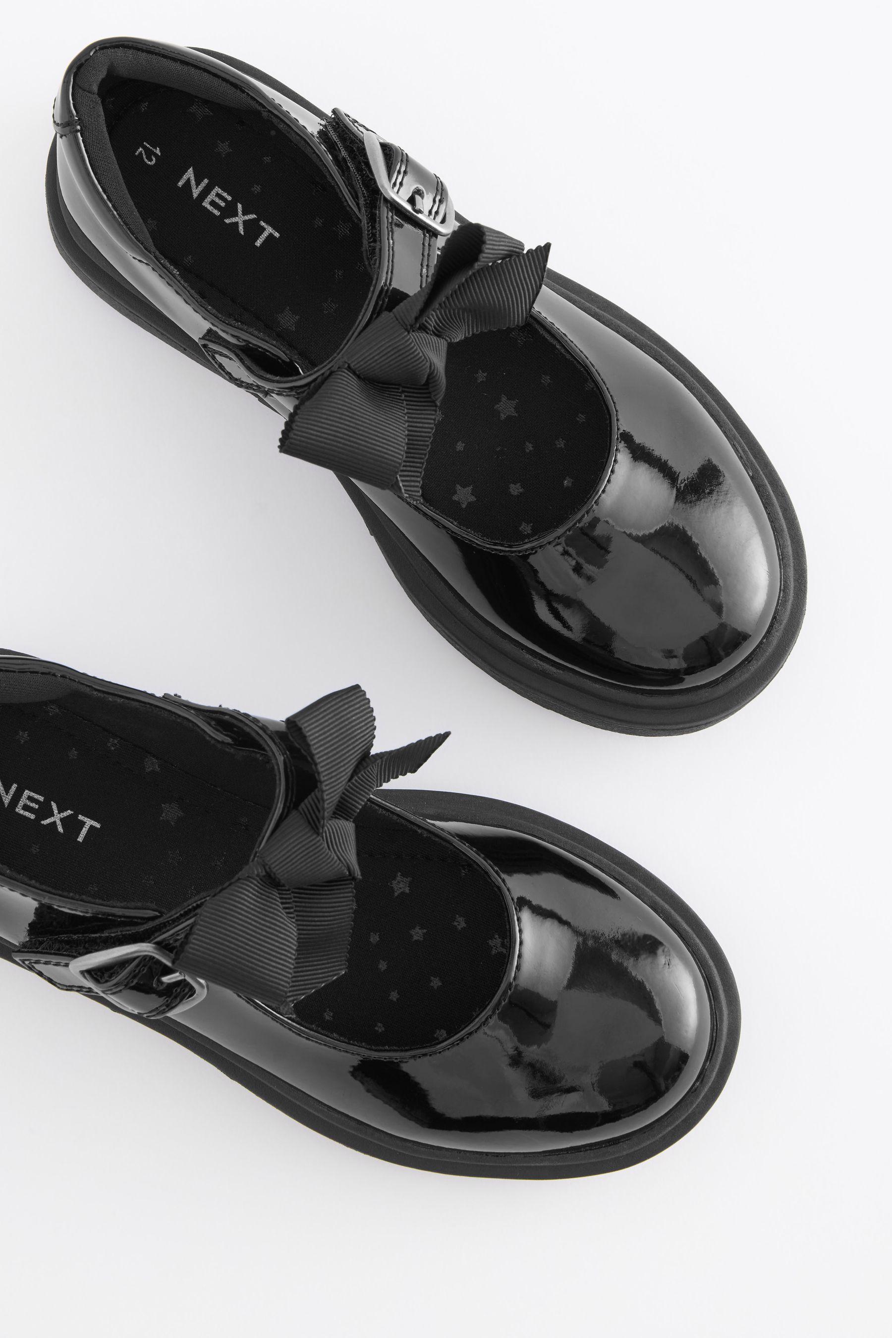 Mary jane bow shoes hotsell