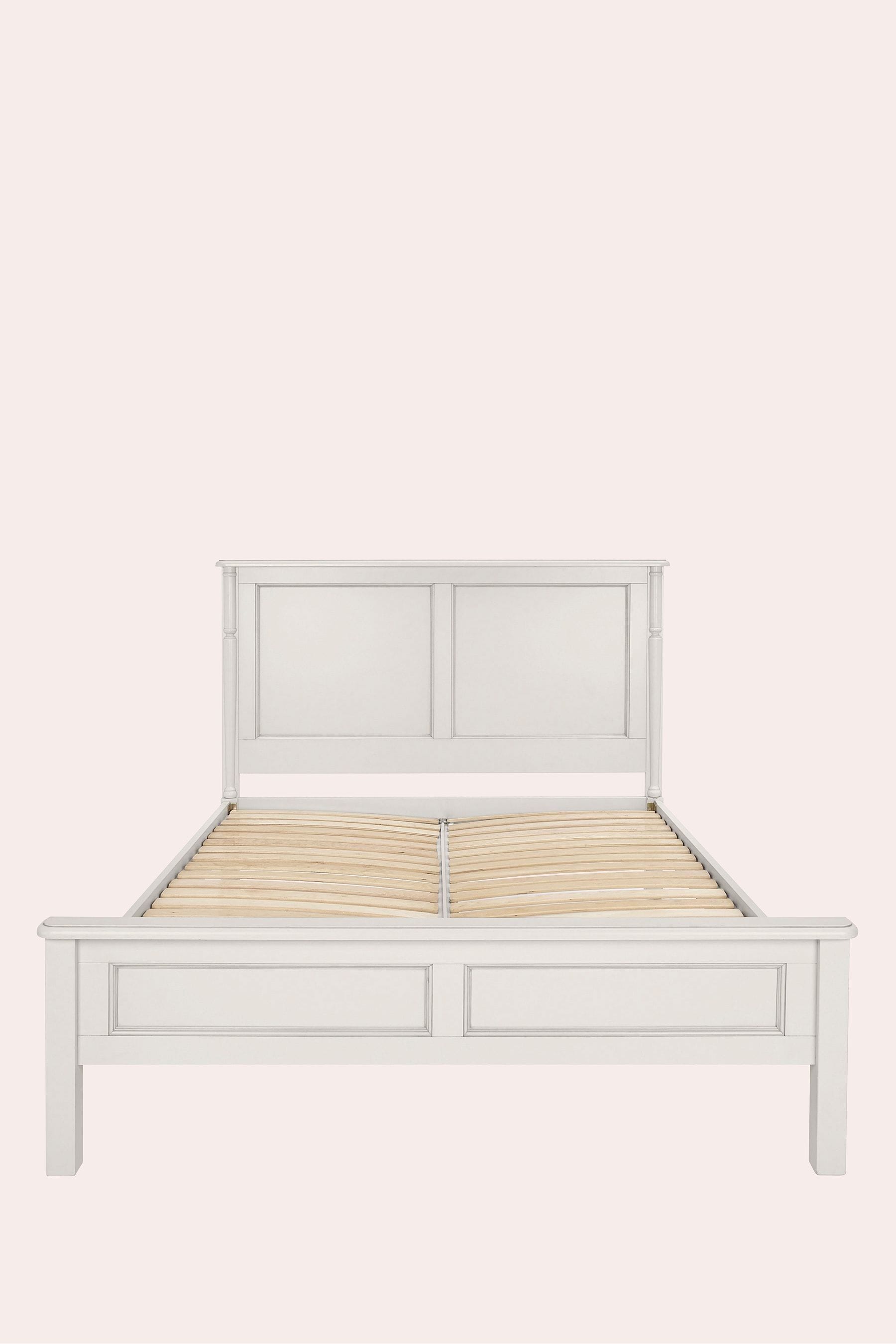 Dove grey deals bed frame