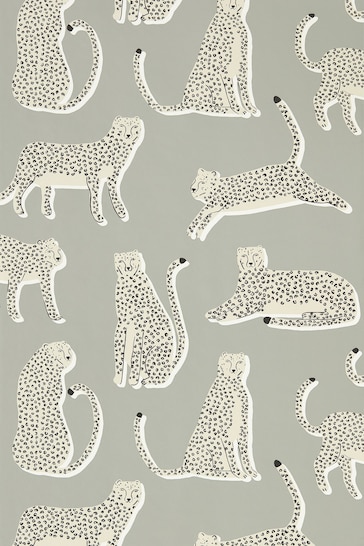 Scion Natural Lionel Cheetah Wallpaper Wallpaper