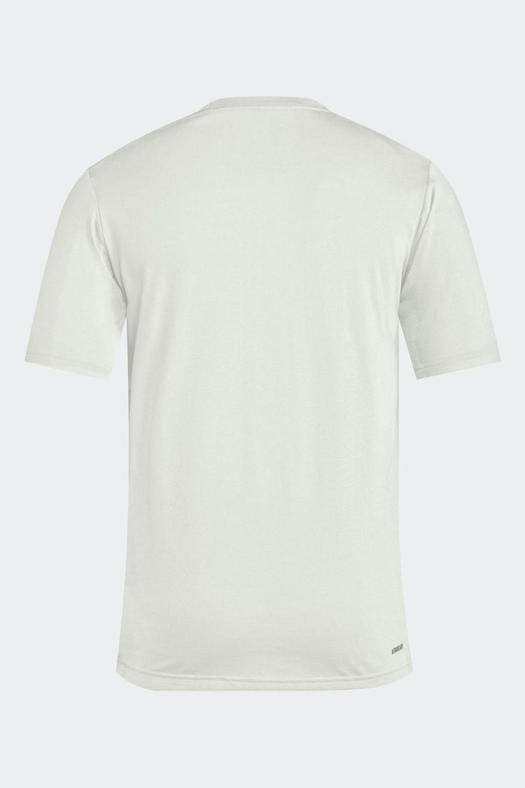 adidas Green 100% Cotton Train Essentials Feelready Training T-Shirt - Image 8 of 8