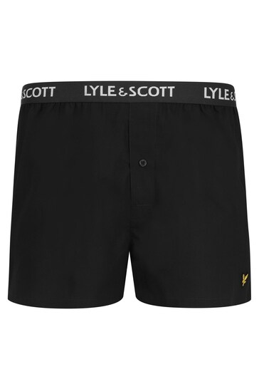 Lyle & Scott Woven Boxer Shorts Two Pack