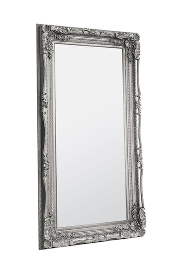 Gallery Home Silver Oxford Leaner Mirror