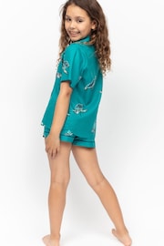 Minijammies Flamingo Print Short Sleeve Shorty Set - Image 2 of 4