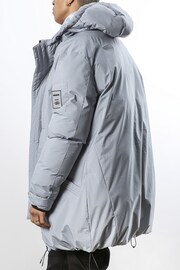 Religion Grey Medium Weight Padded Parka - Image 5 of 5