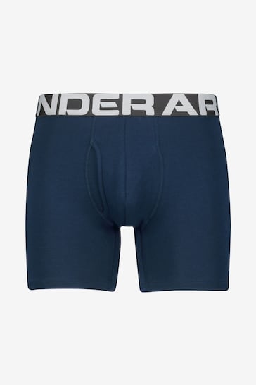Under Armour Blue Charged Boxers 3 Pack