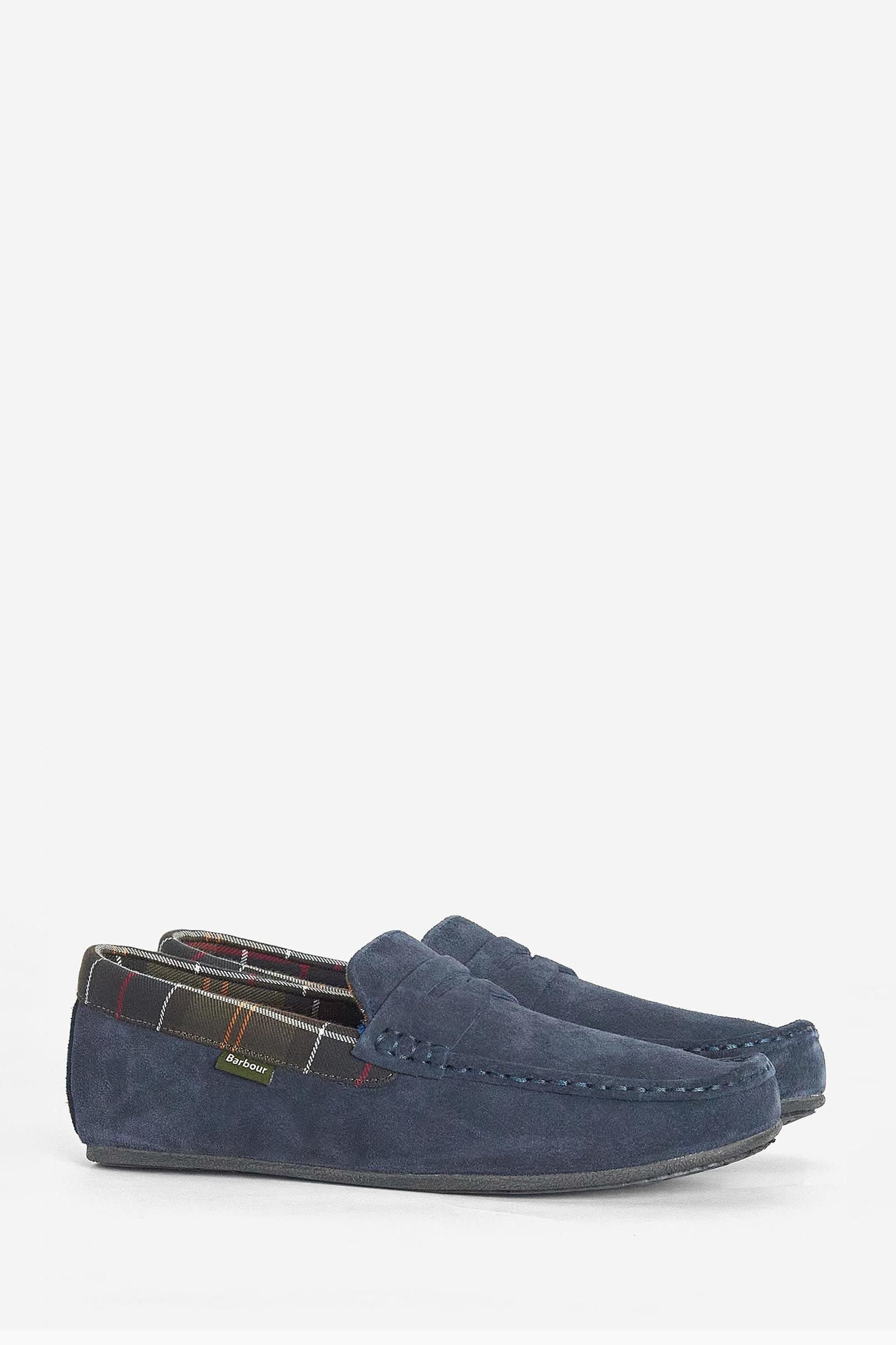 Navy barbour slippers hotsell