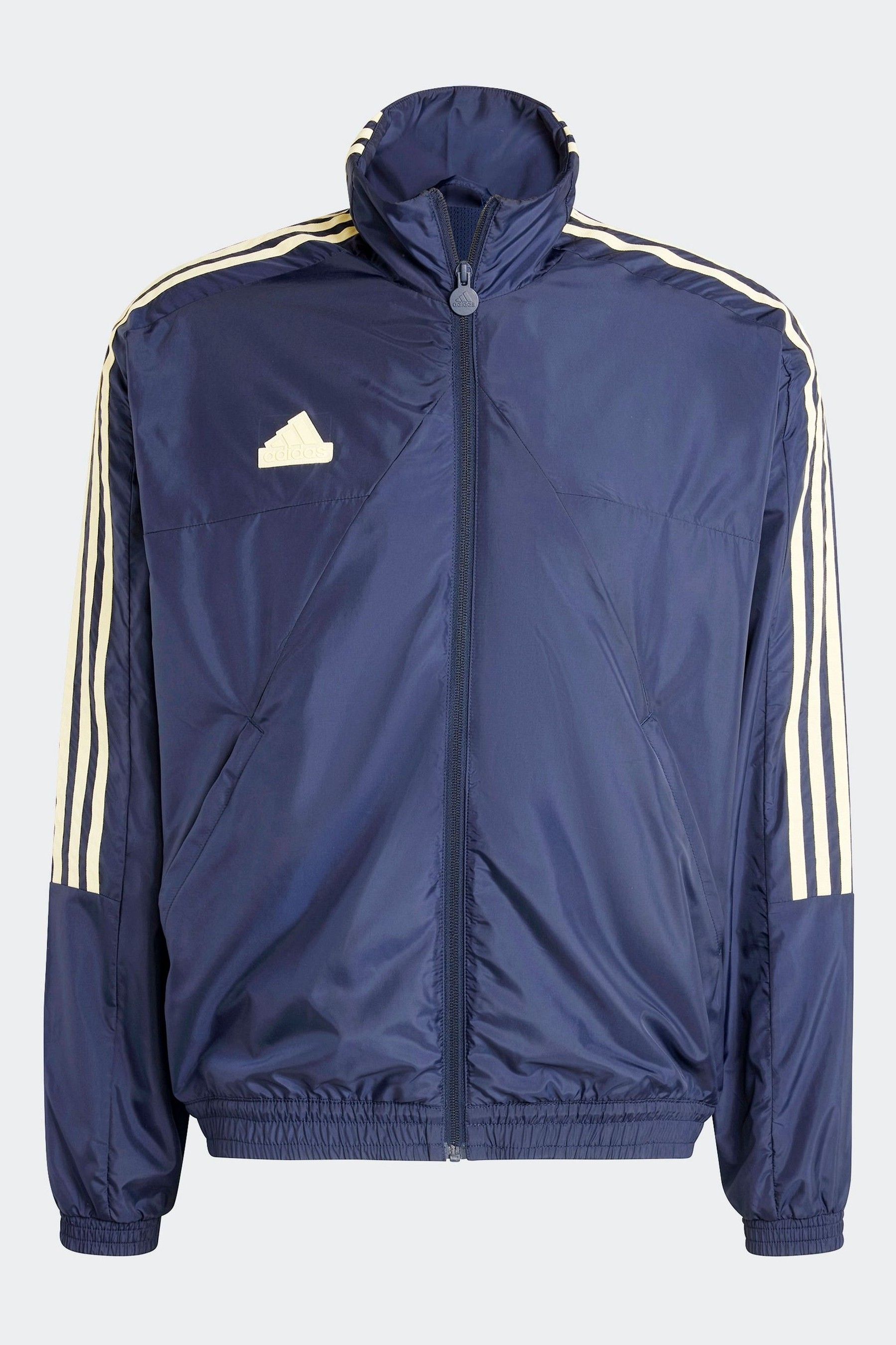 Adidas blue coat cheap