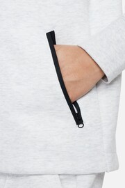 Nike Dark Grey Tech Fleece Zip Through Hoodie - Image 5 of 7