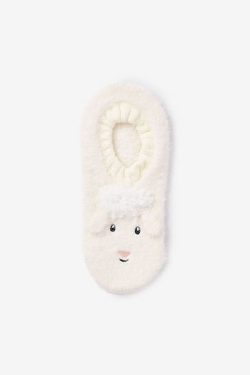White Sheep Footsie Slippers 1 Pack