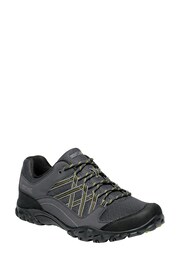 Regatta Grey Mens Edgepoint III Waterproof Walking Trainers - Image 2 of 6