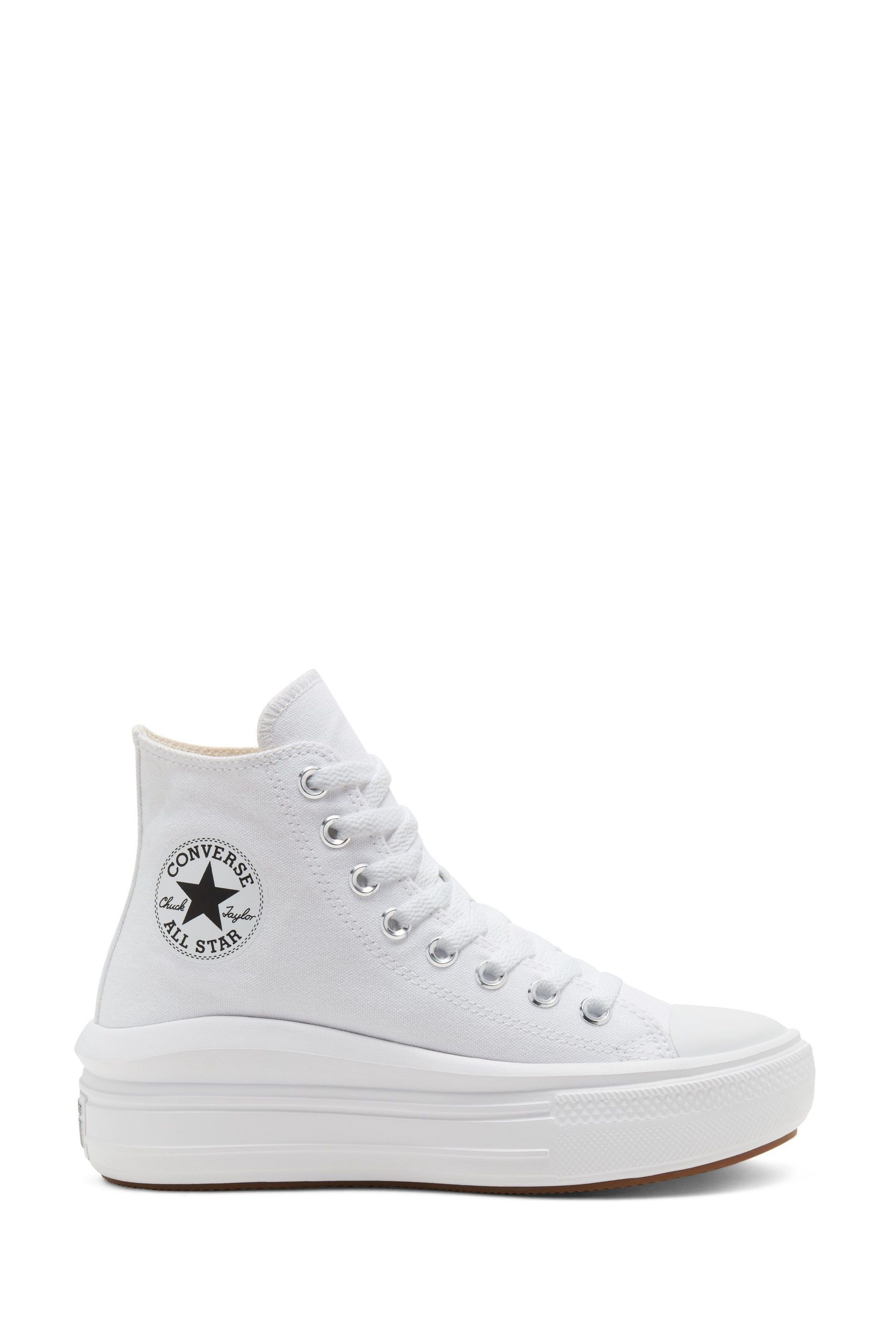 Buy Converse White Move Platform High Top Trainers from the Next UK online shop