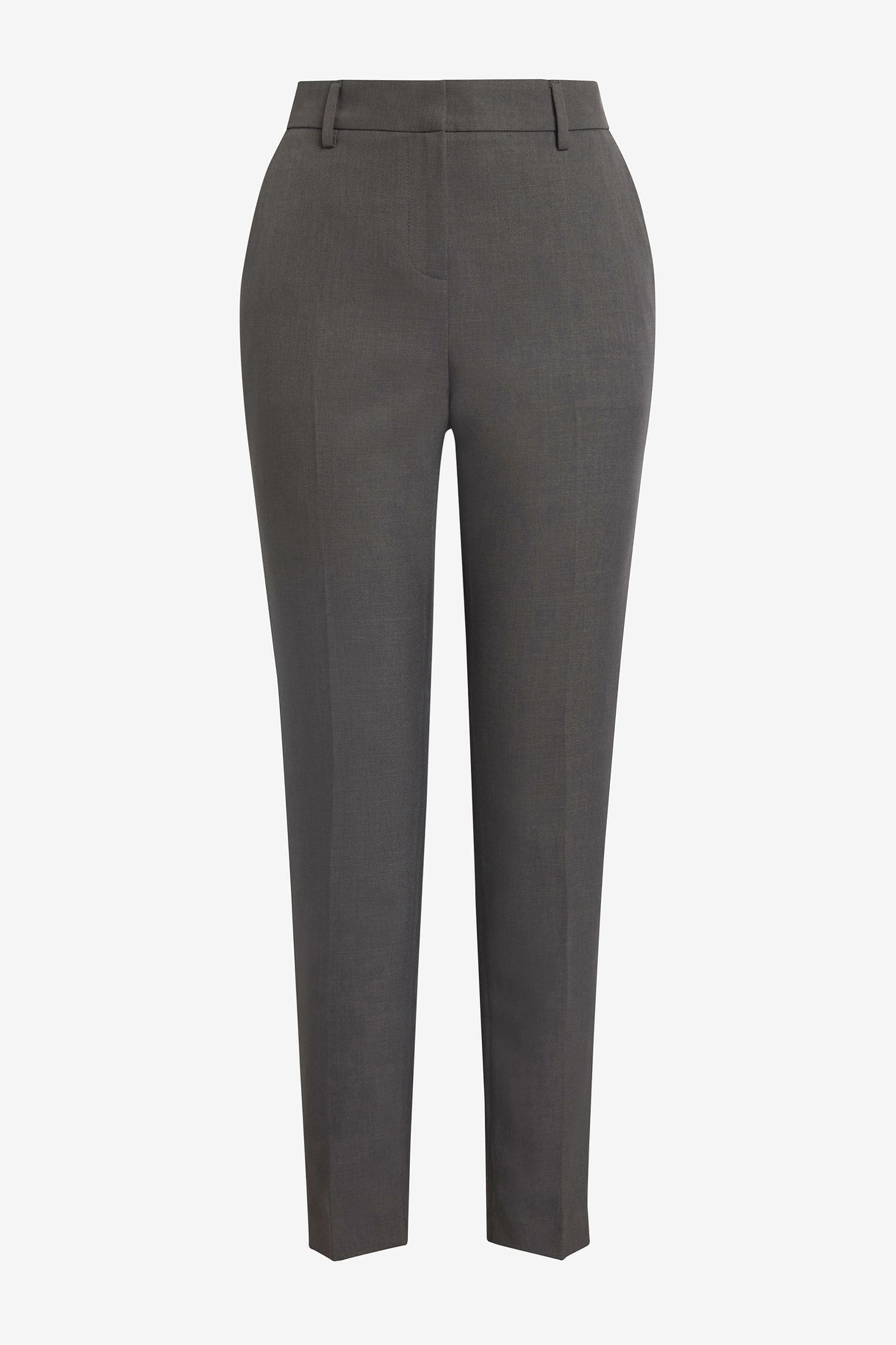 Charcoal Grey Slim Trousers
