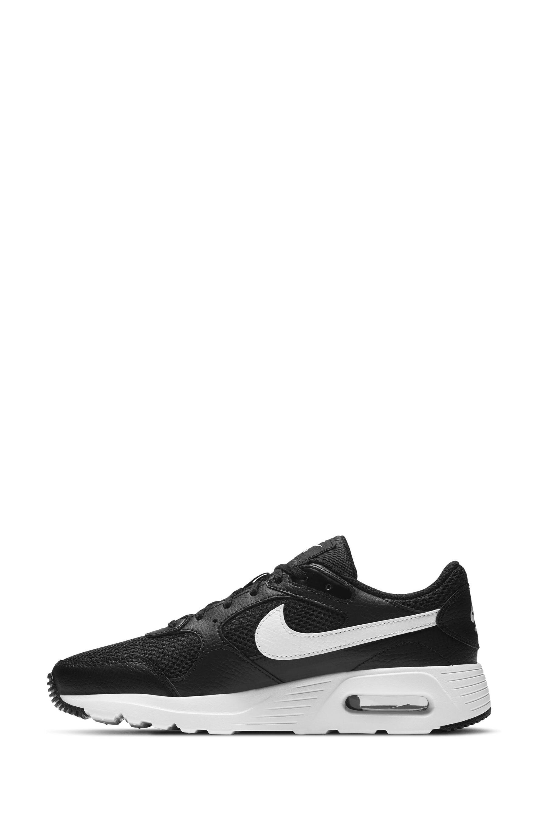 Buy Nike Black White Air Max SC Leopard Print Trainers from the Next UK online shop