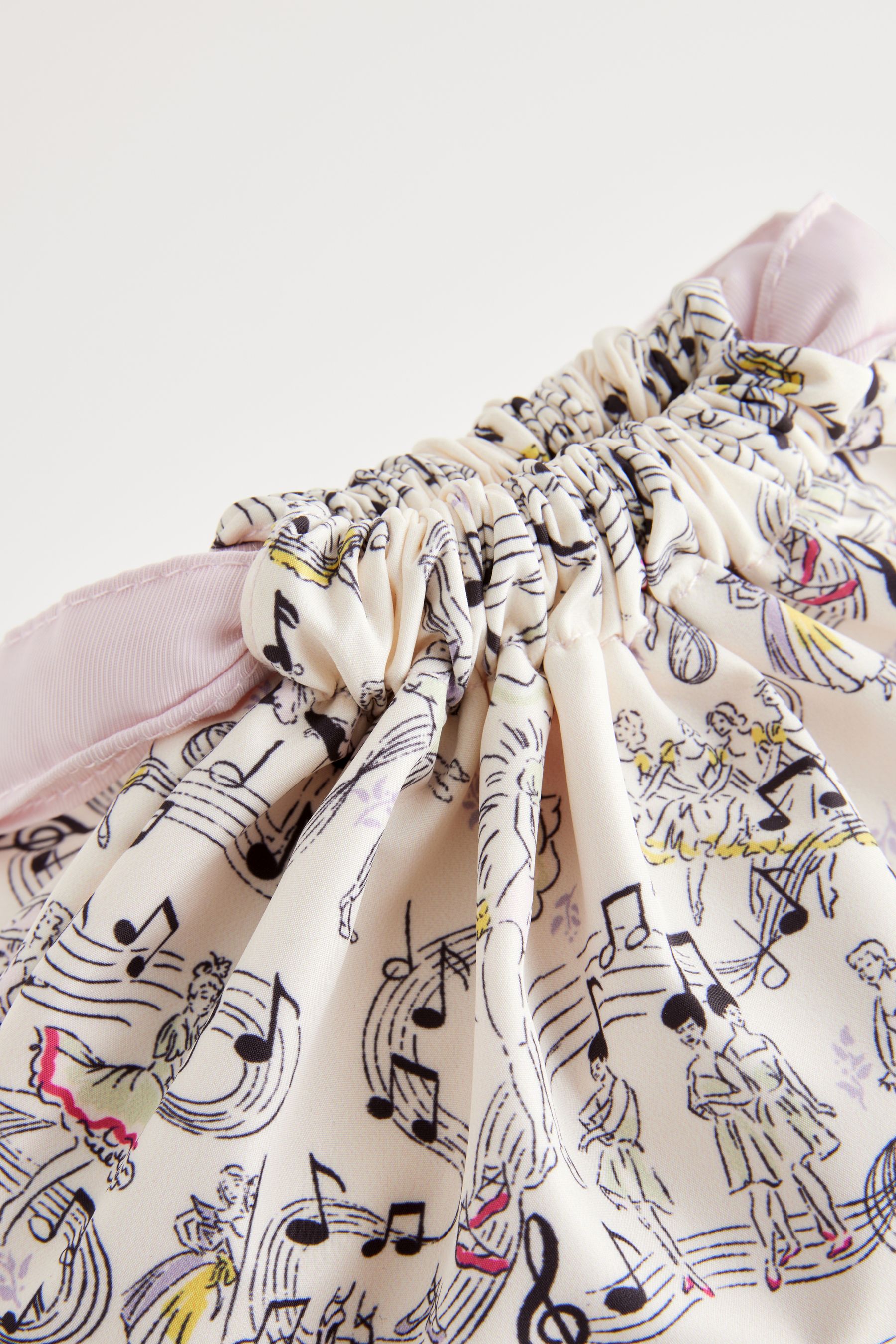 Buy Cath Kidston Ecru Ballet Print Kids Drawstring Backpack from the Next UK online shop
