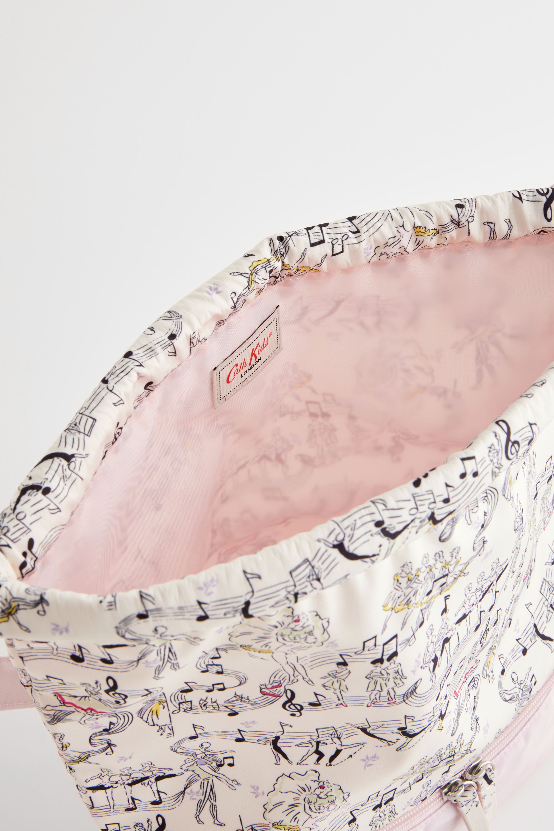 Buy Cath Kidston Ecru Ballet Print Kids Drawstring Backpack from the Next UK online shop