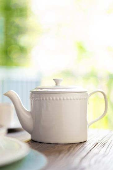 Mary Berry White Signature Teapot