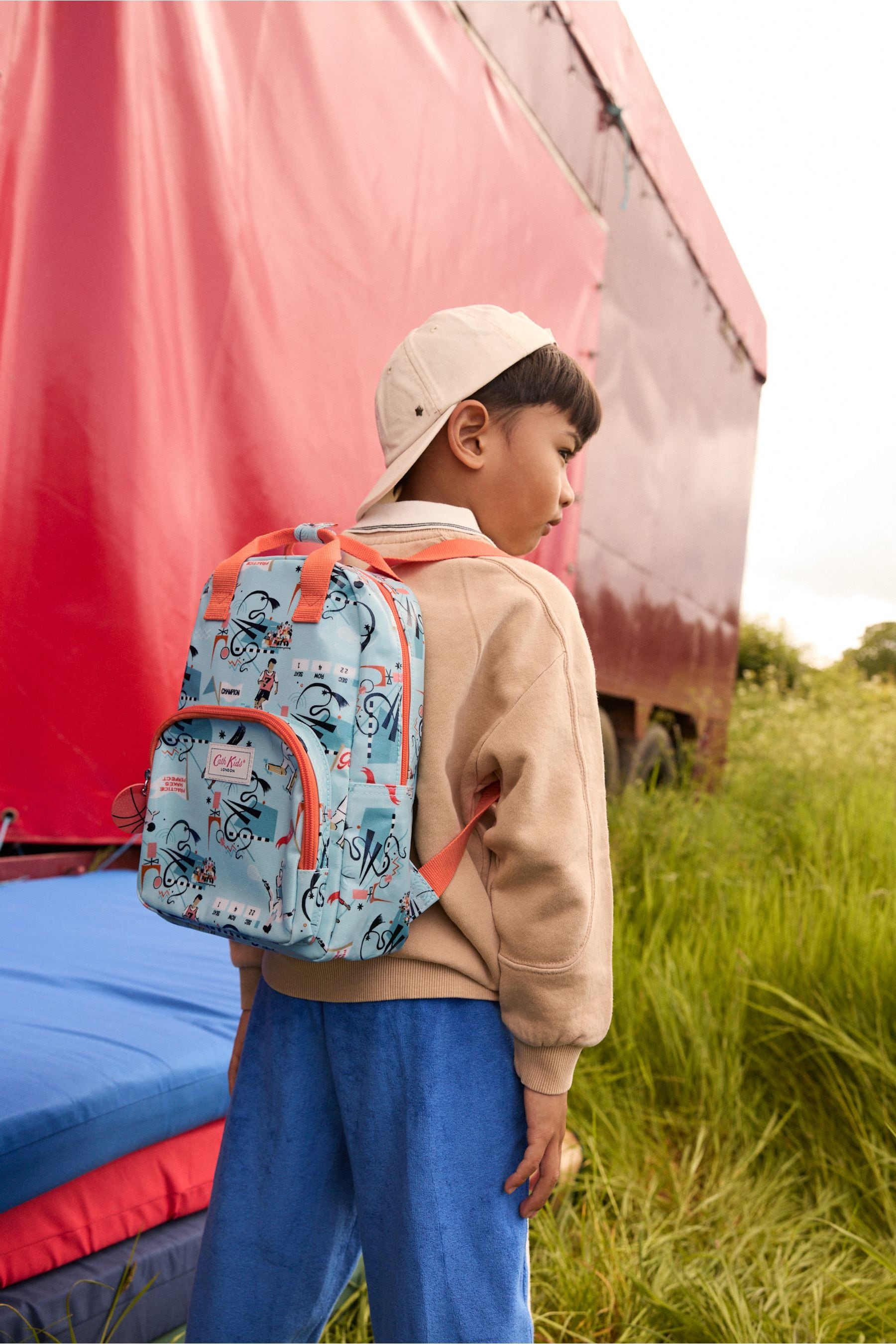 Cath kidston backpack changing bag top