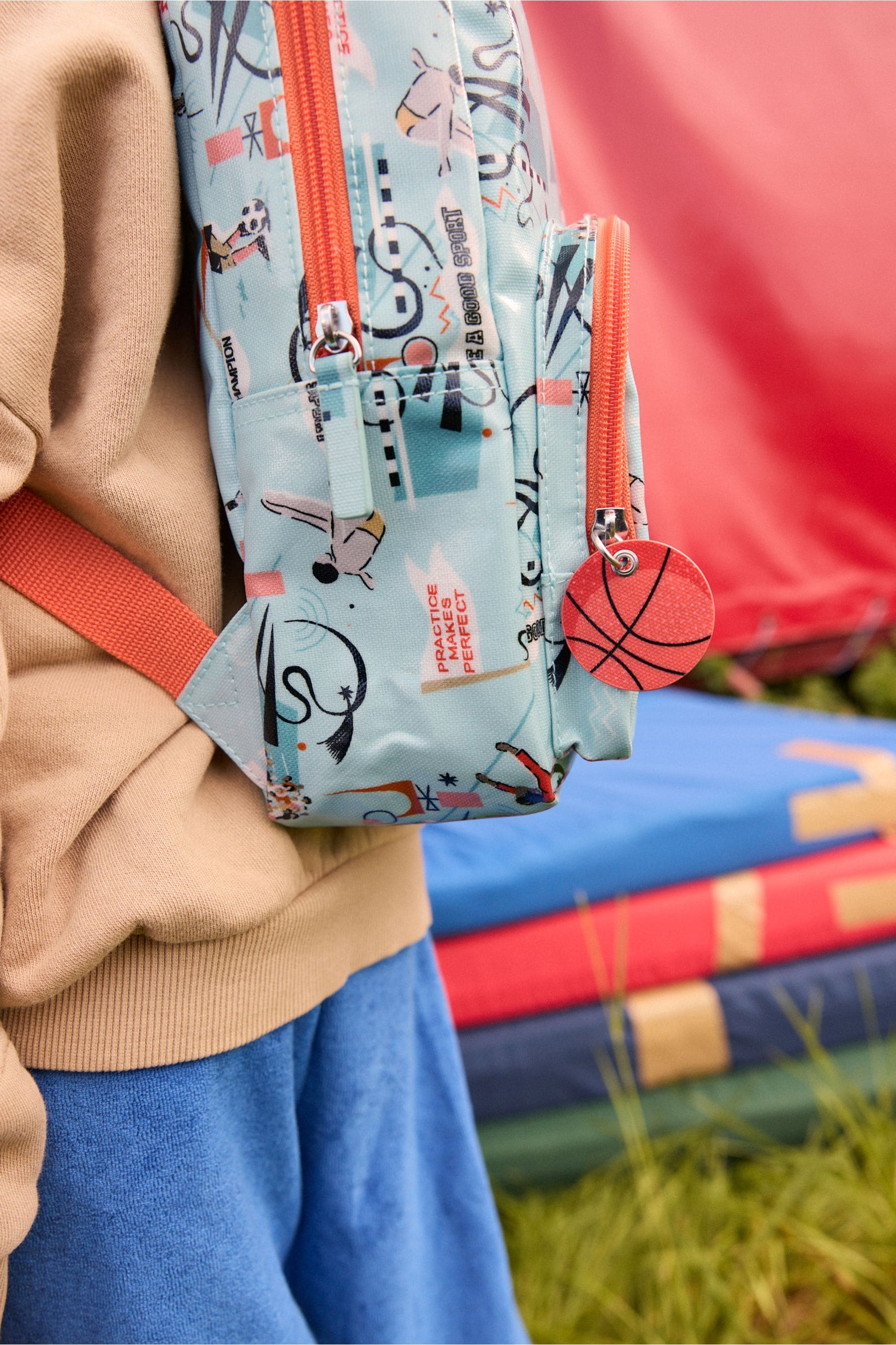 Cath kidston blue backpack deals