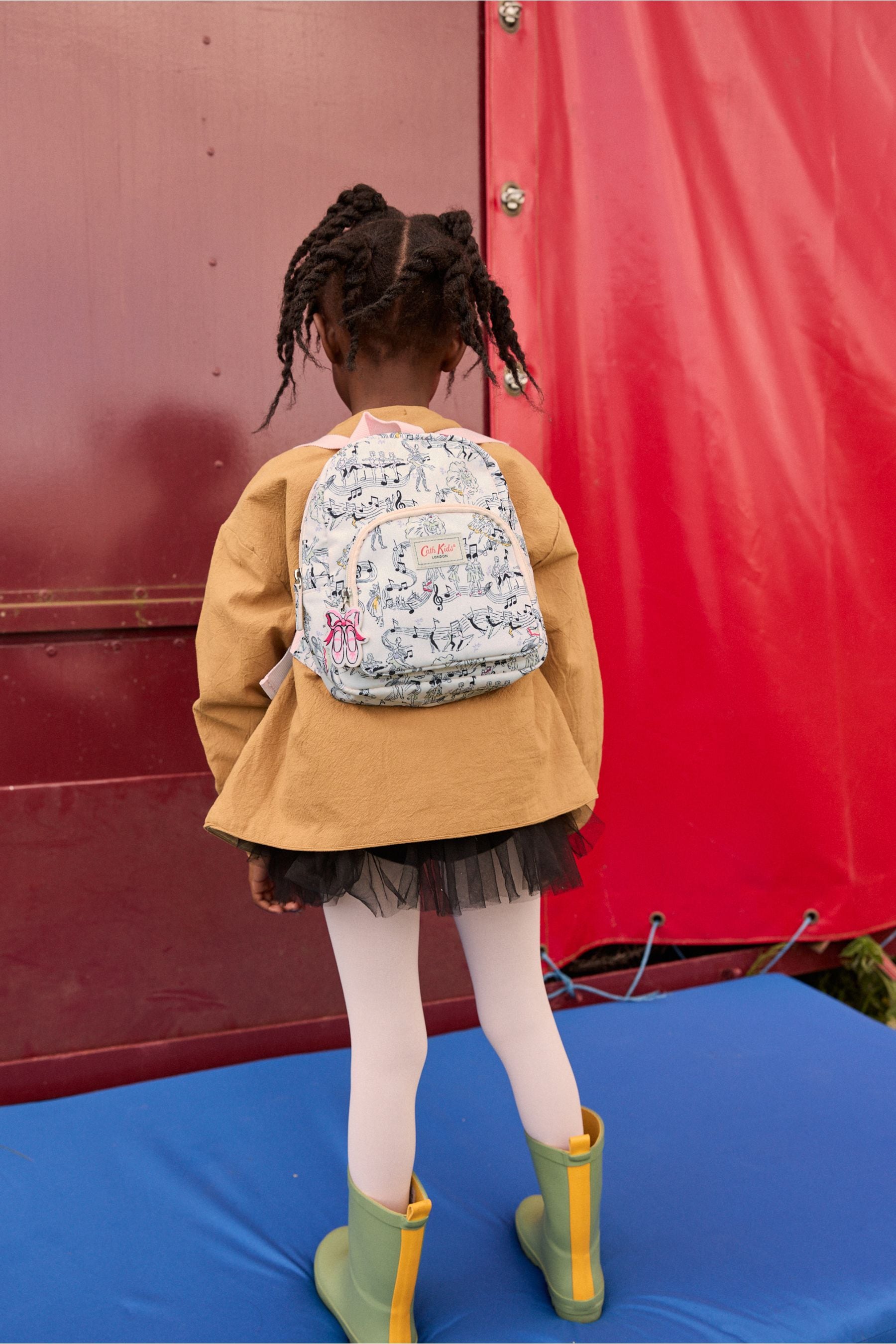 Buy Cath Kidston Ecru Ballet Print Mini Backpack from Next Singapore