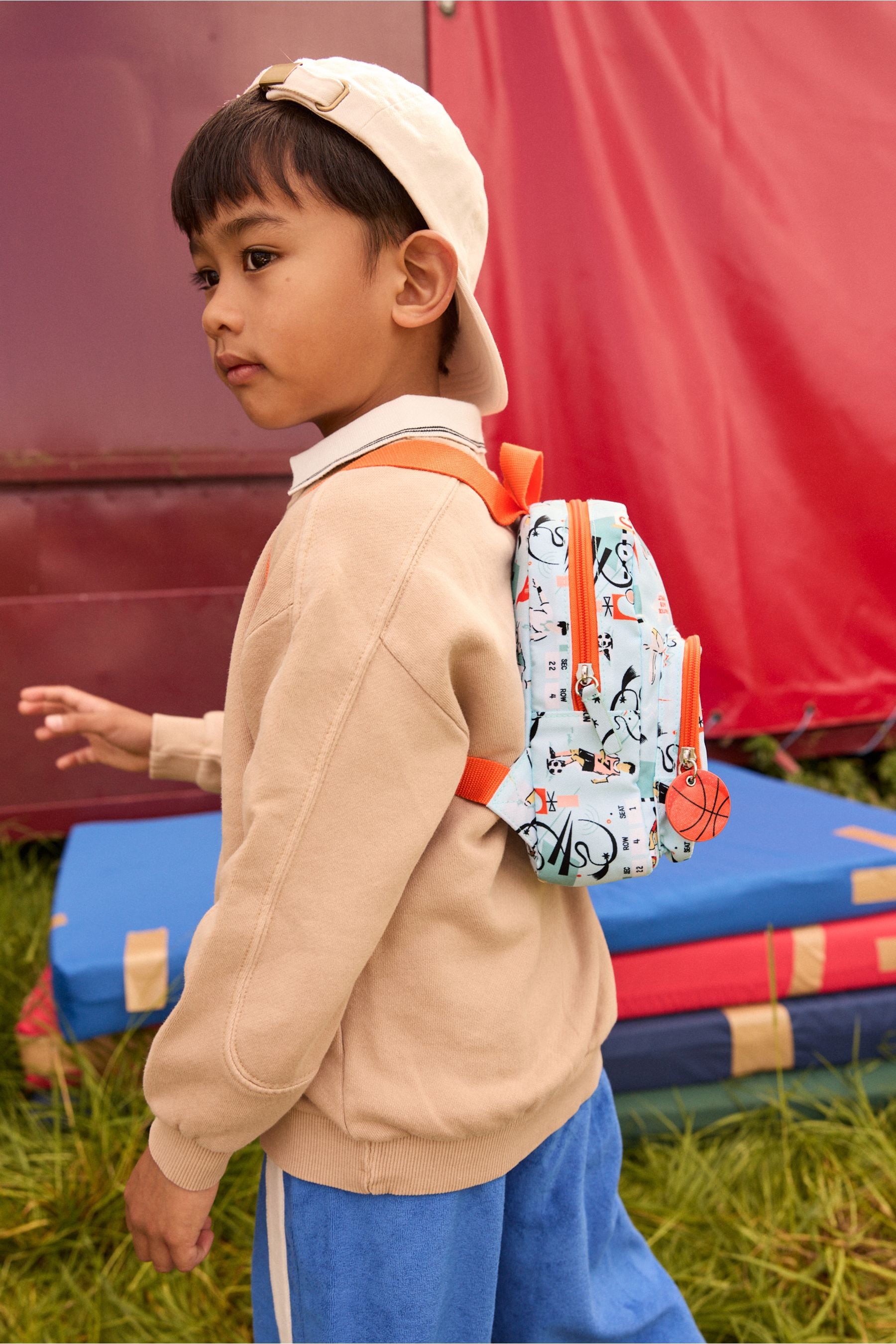 Cath kidston blue backpack shop