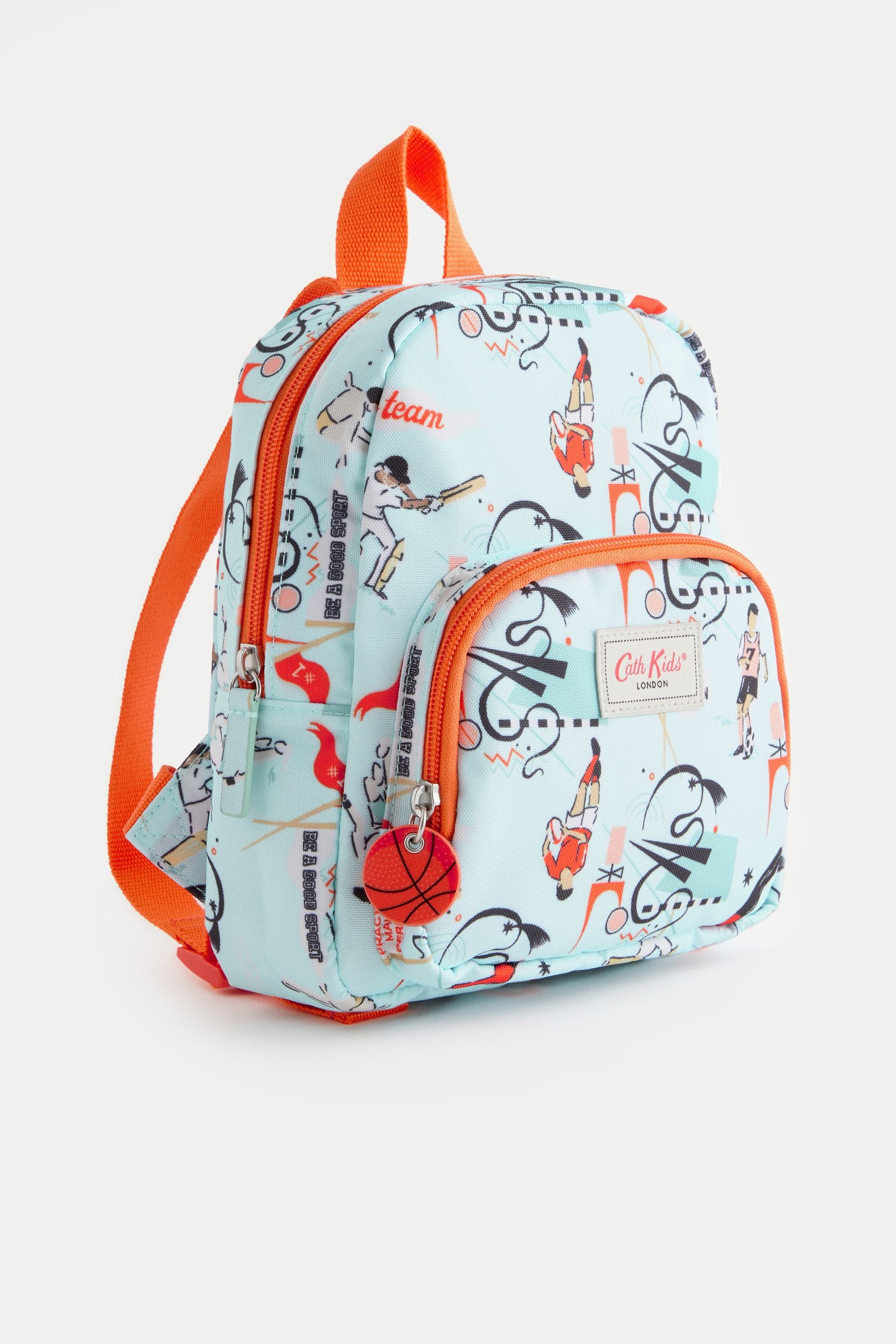 Buy Cath Kidston Blue Sports Print Mini Backpack from the Next UK online shop