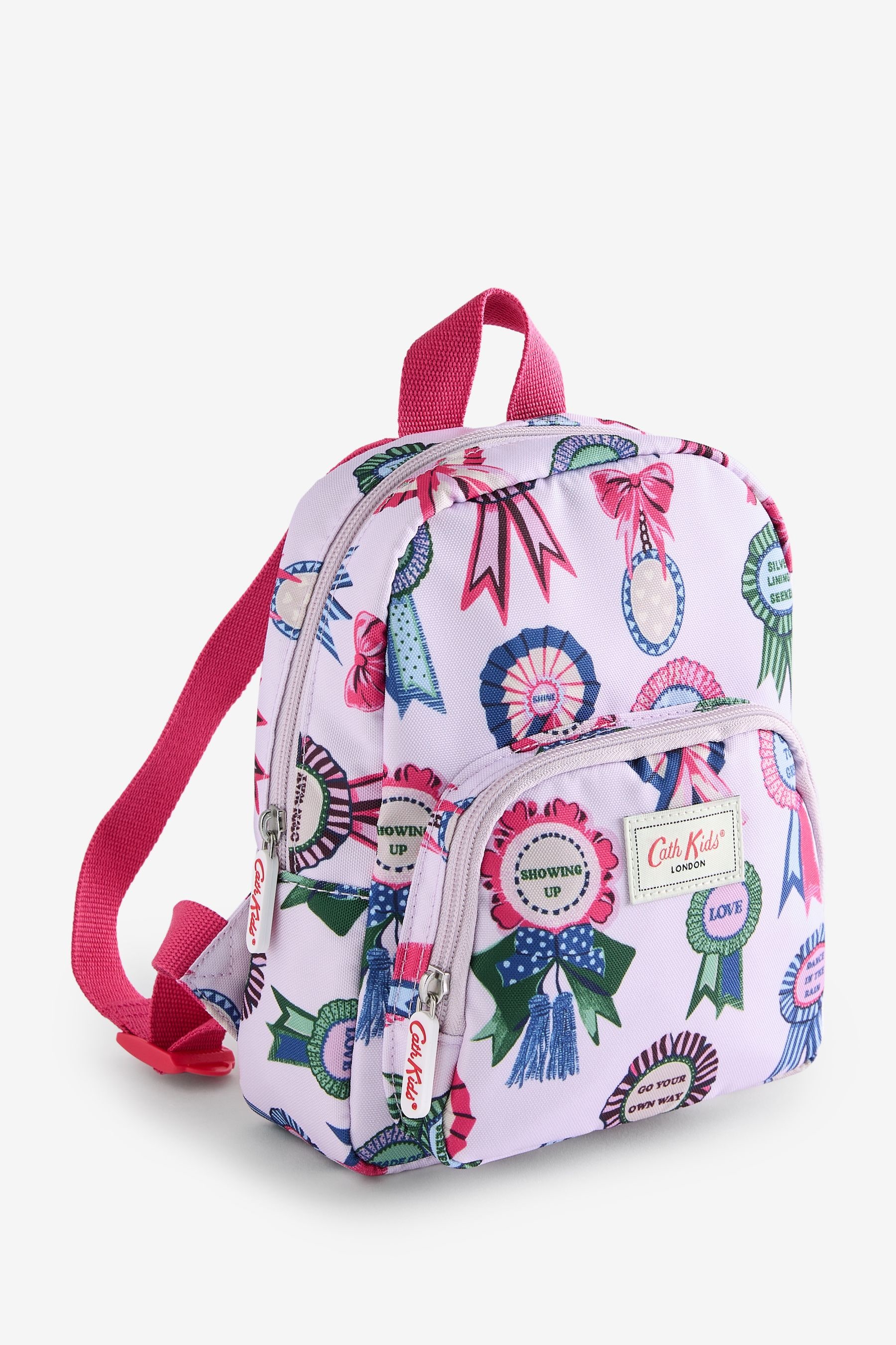 Buy Cath Kidston Lilac Purple Rosette Print Mini Backpack from Next USA