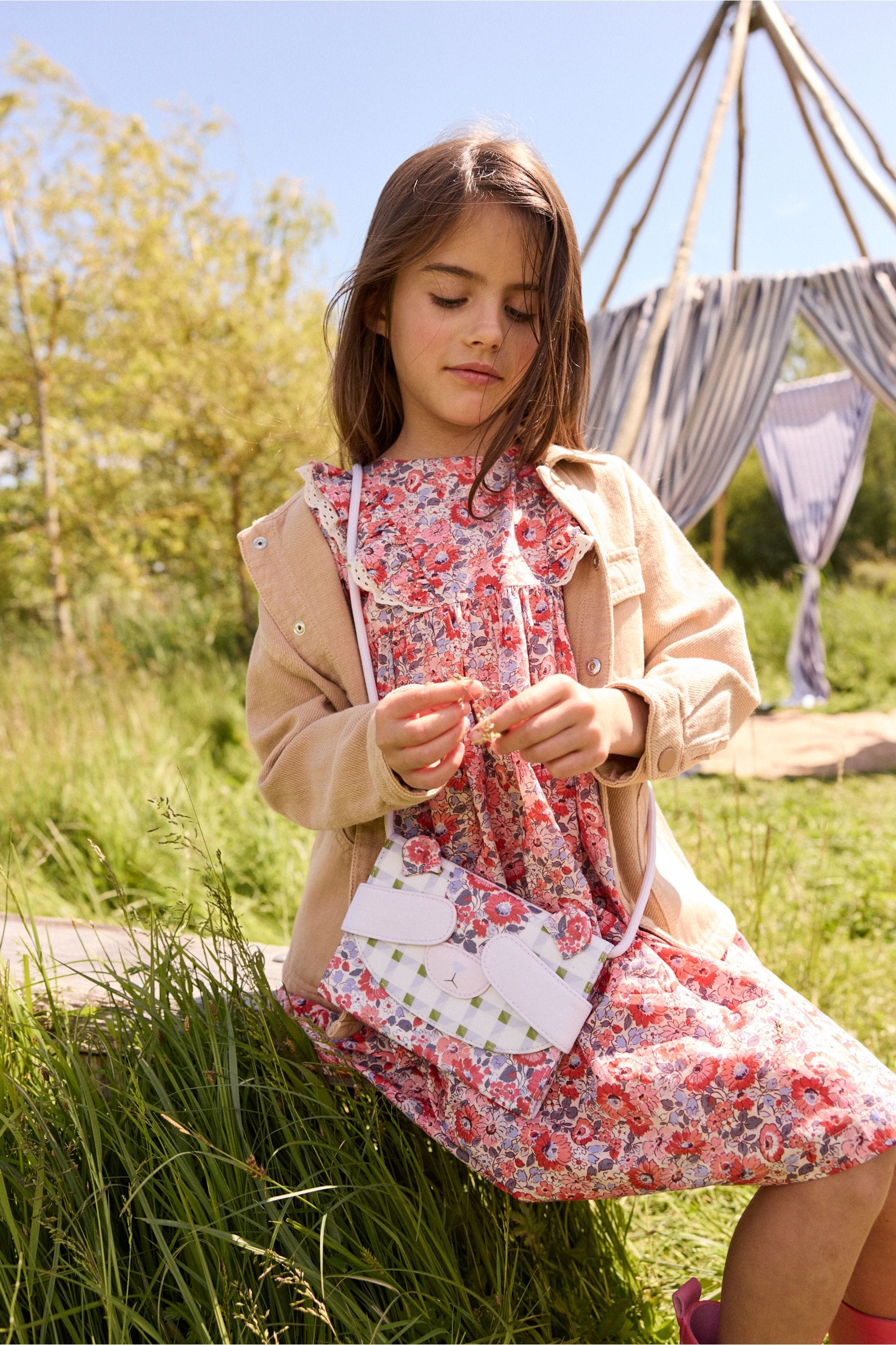 Cath kidston pink bag top