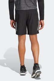 adidas Black Gym+ Training 3-Stripes Woven Shorts - Image 2 of 6