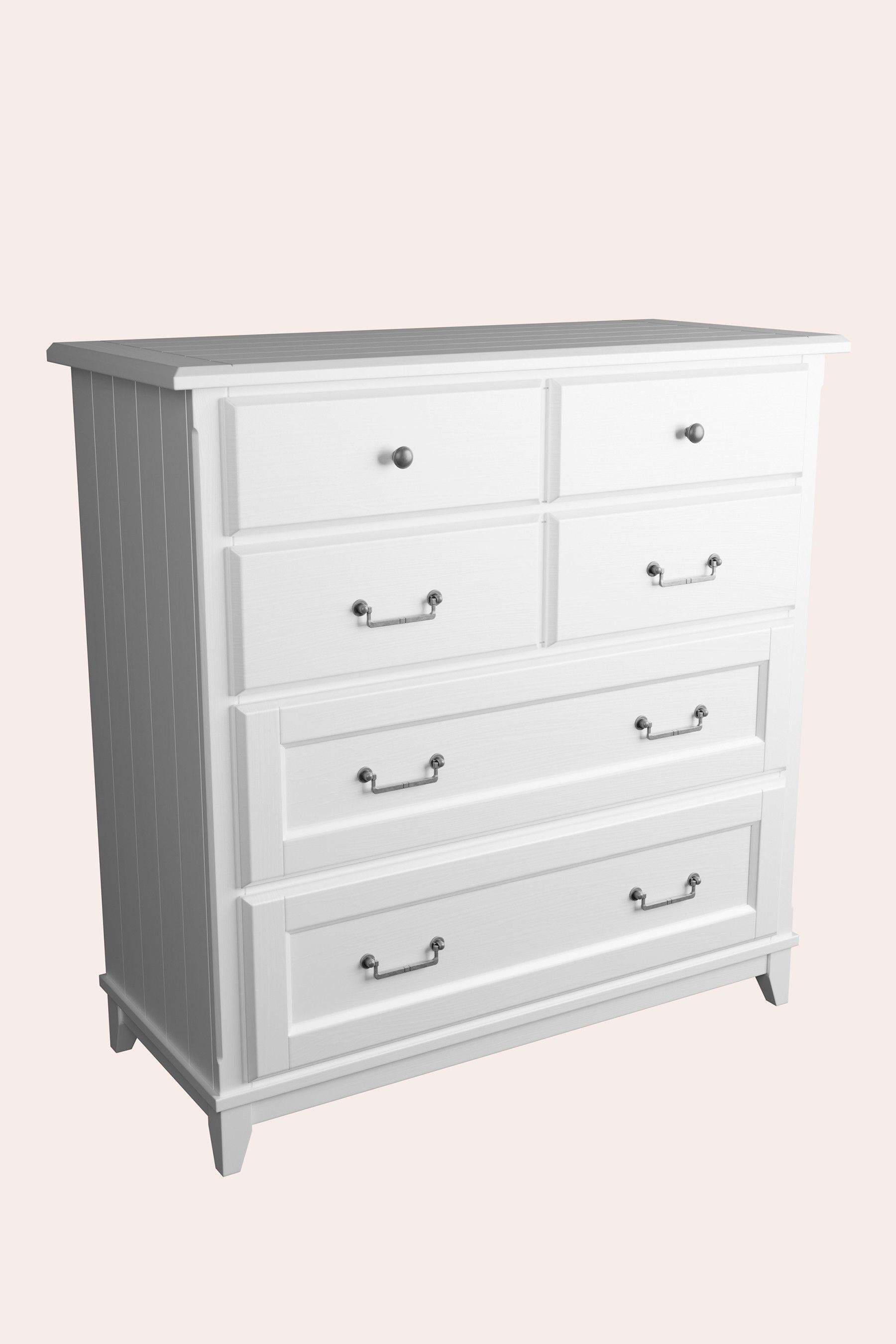Ashley white chest of best sale drawers