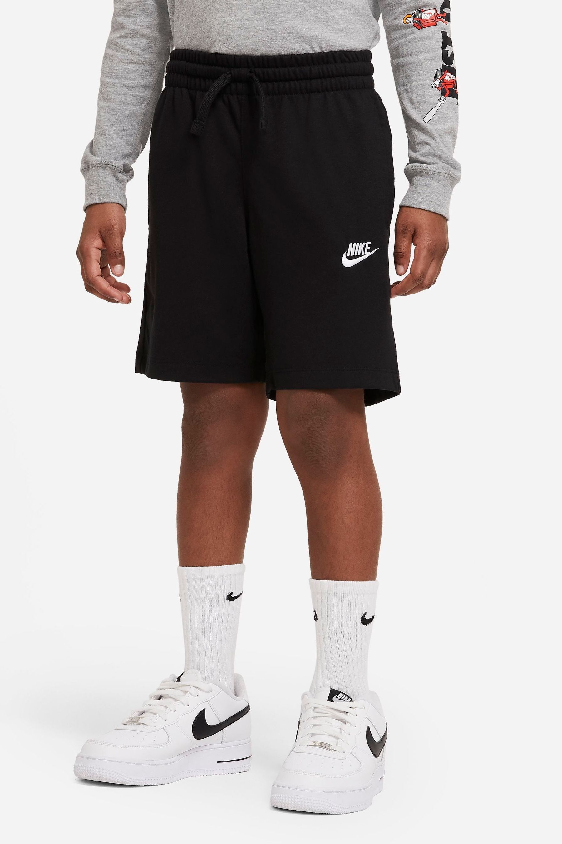 Grey nike jersey shorts sale