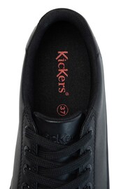 Kickers Womens Black Tovni Stack Leather Shoes - Image 15 of 17