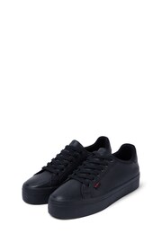 Kickers Womens Black Tovni Stack Leather Shoes - Image 3 of 17
