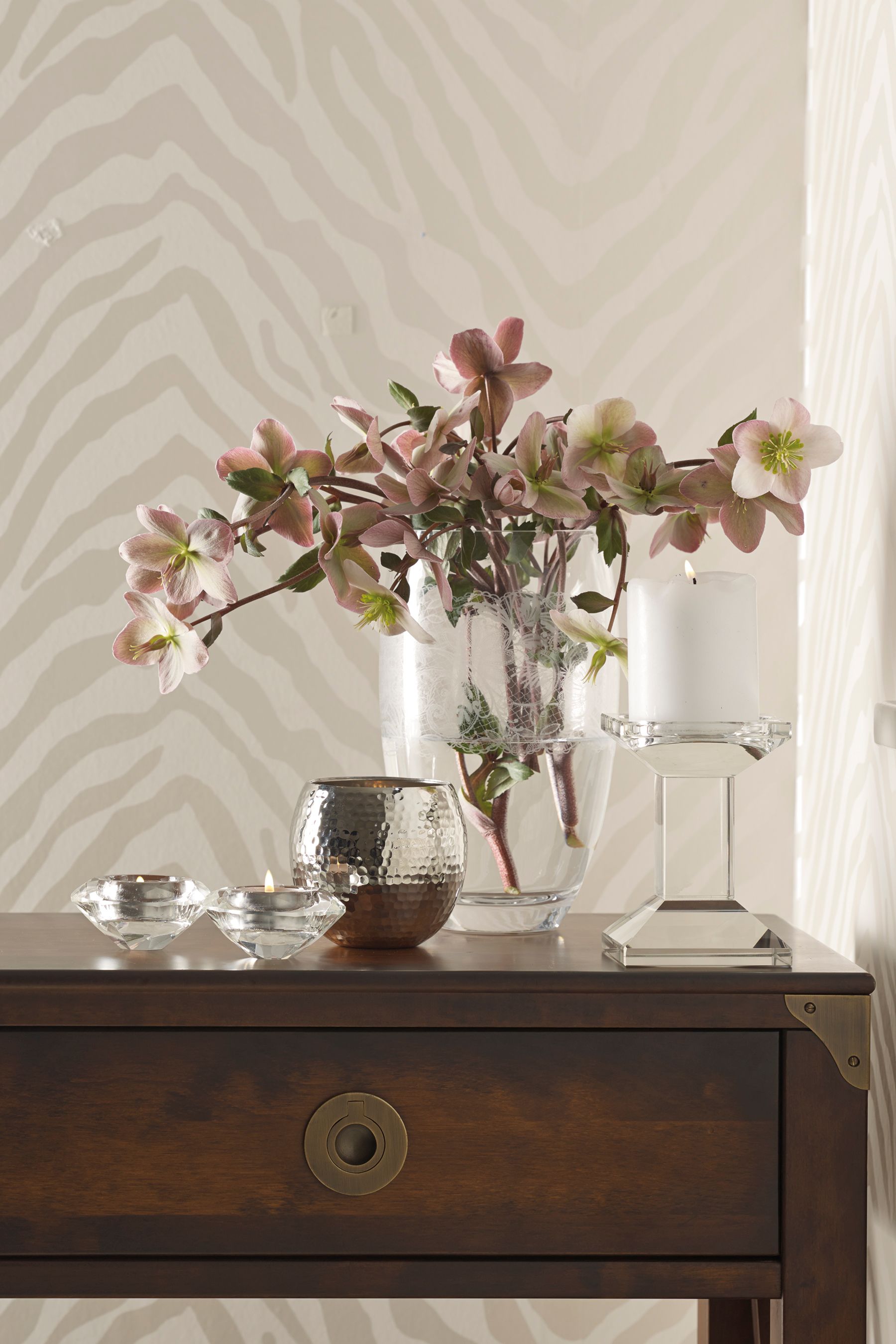 Buy Laura Ashley Dark Chestnut Balmoral 2 Drawer Console Table