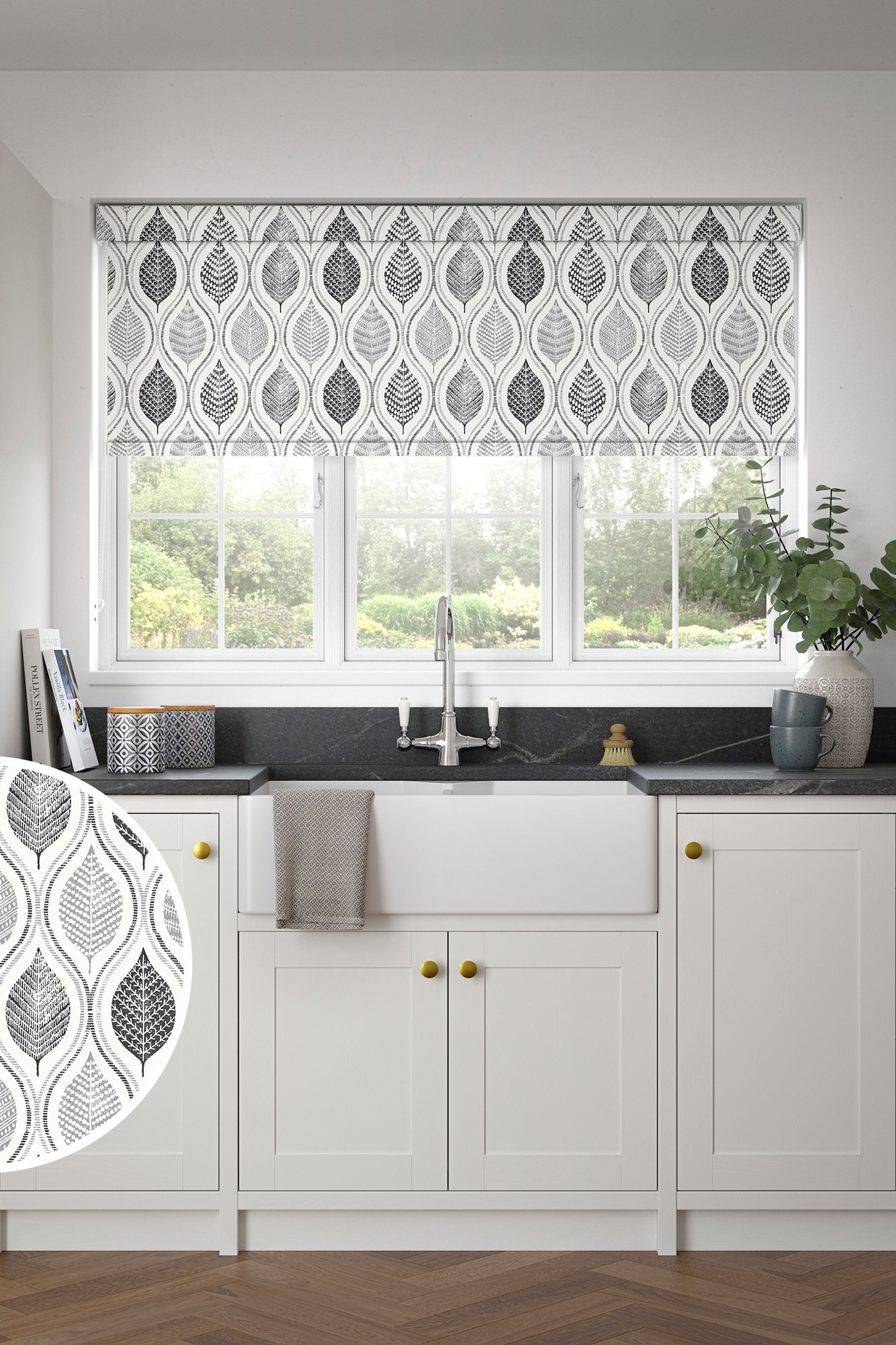 Kitchen roller on sale blinds