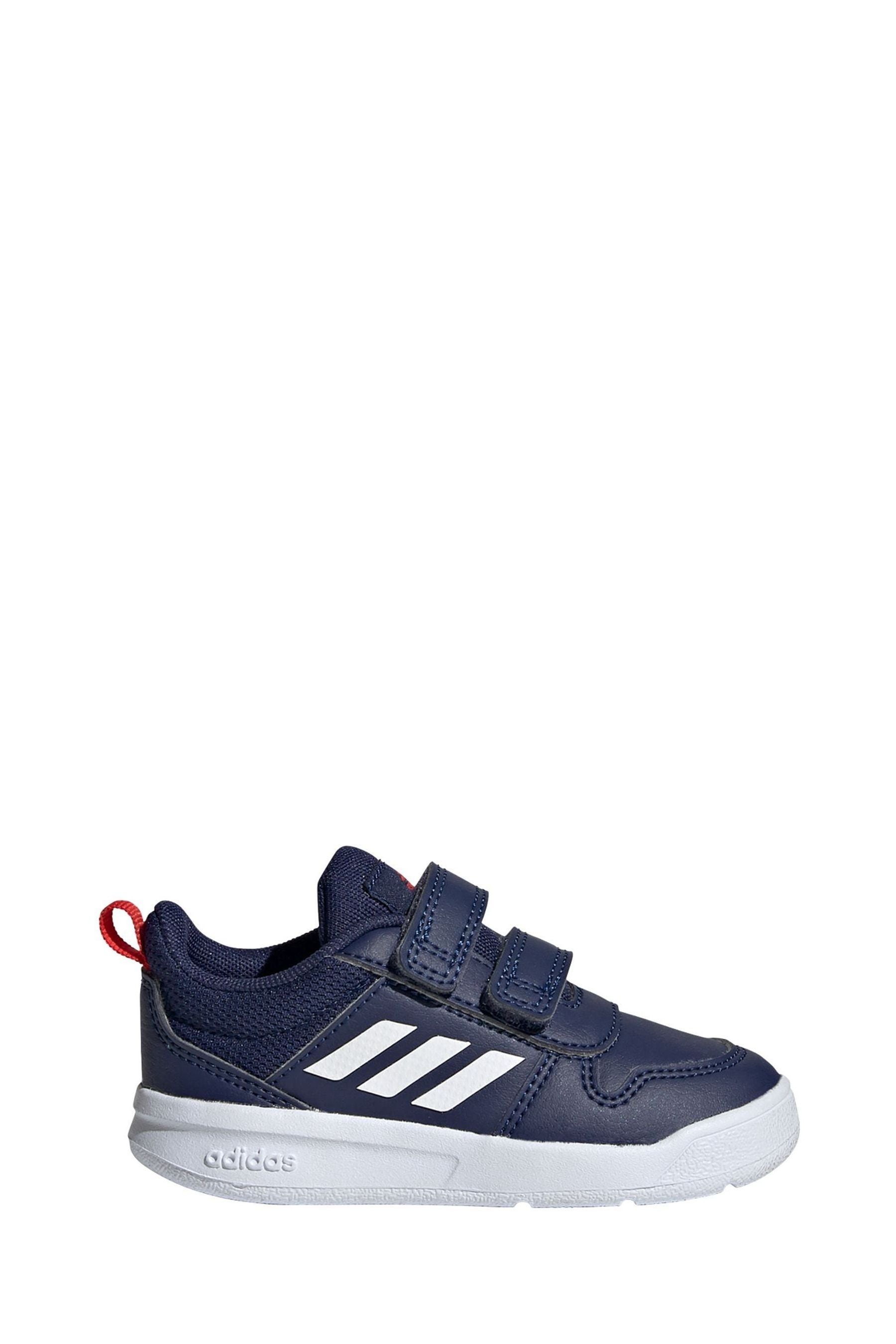 Buy adidas Navy White Tensaur Infant Trainers from Next Luxembourg