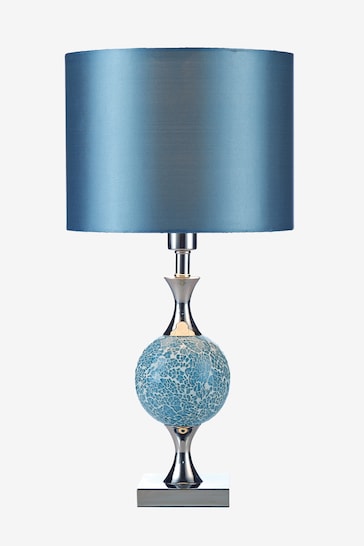 Dar Lighting Blue Elsa Table Lamp
