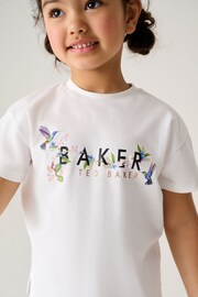 Baker by Ted Baker Navy Graphic T-Shirt and Legging Set - Image 4 of 11