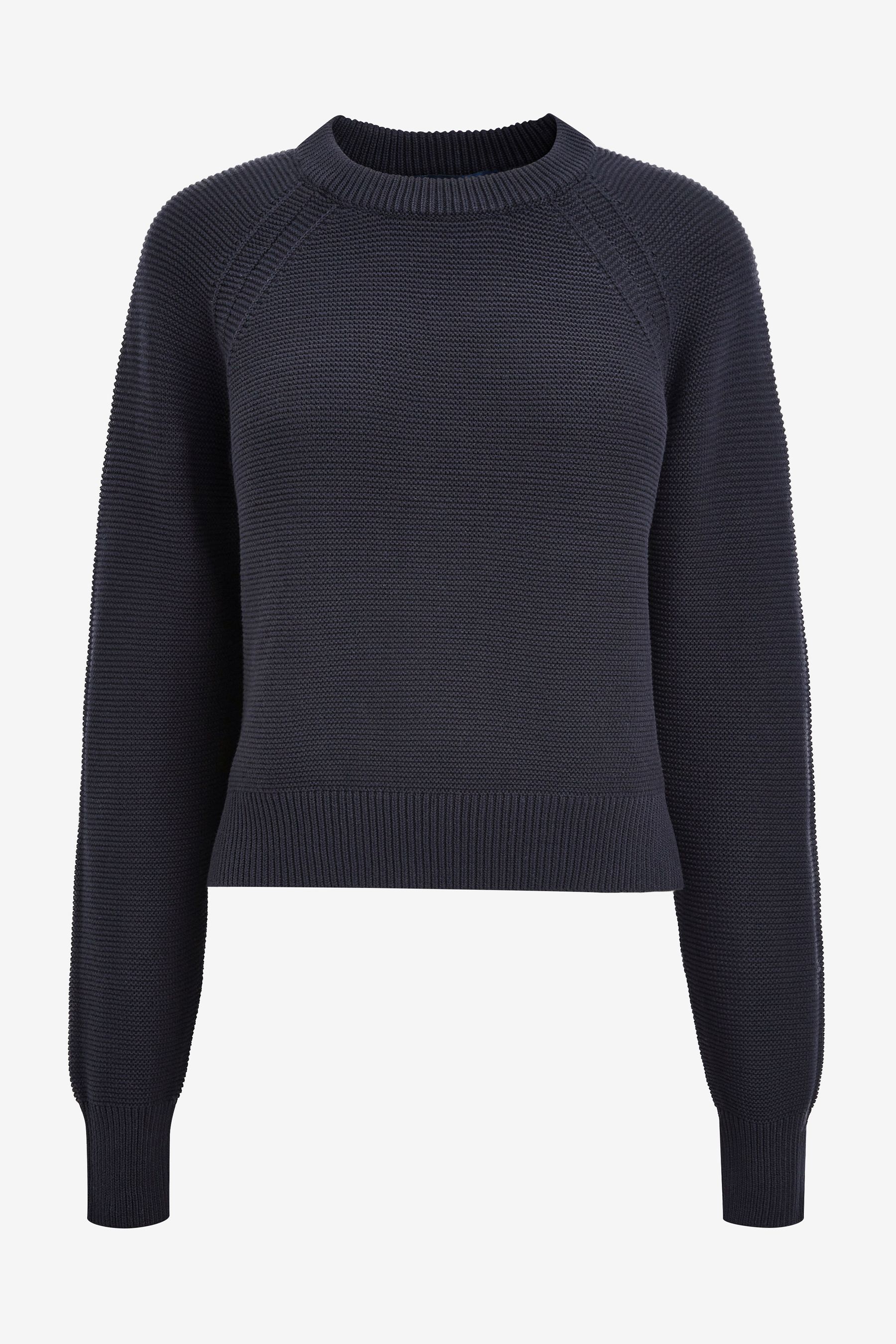 Buy French Connection Blue Crew Neck Lilly Mozart Jumper from Next Canada