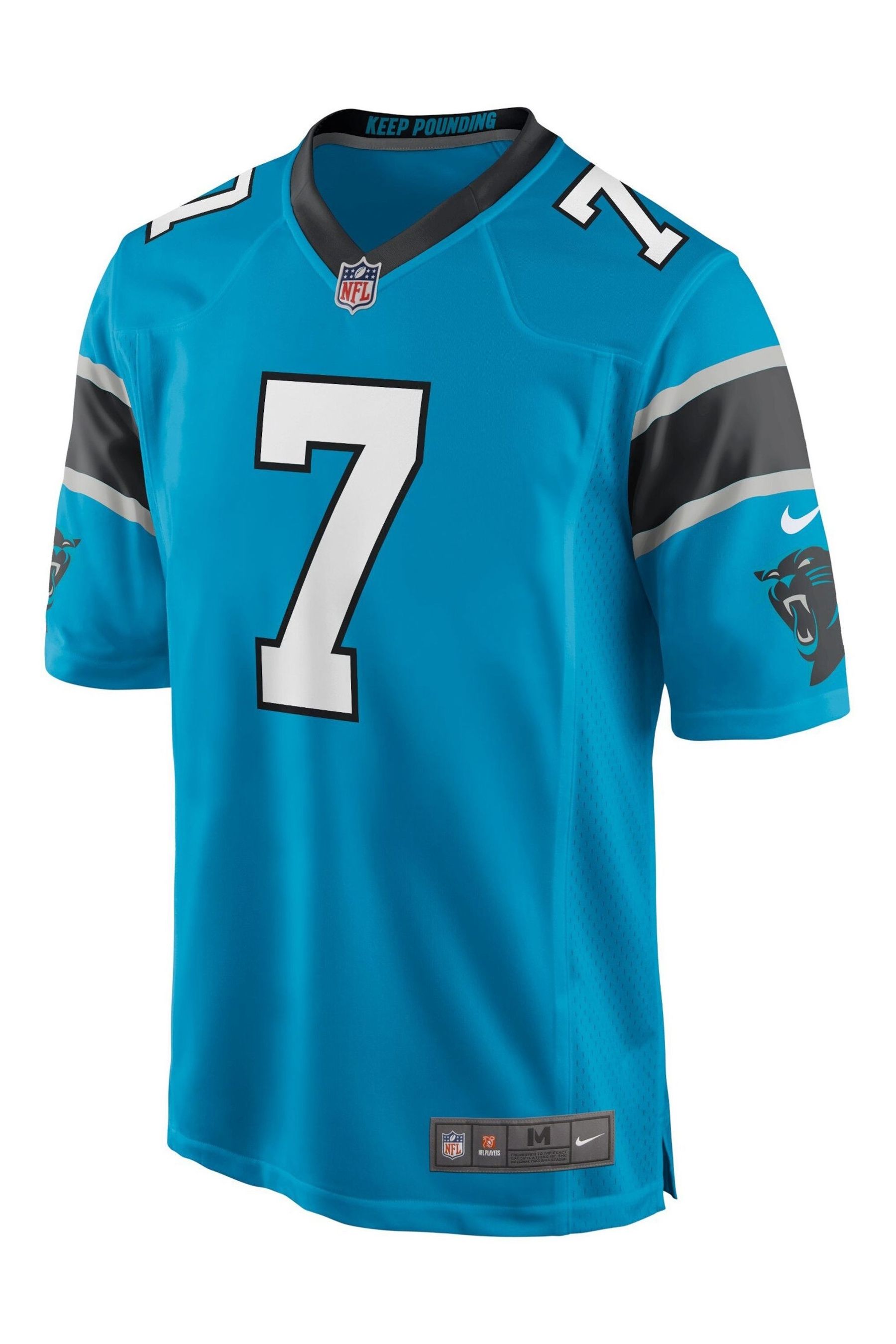 Buy Nike Blue Carolina Panthers Game Alternate Jersey Shaq