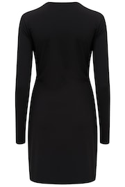 Pour Moi Black Bryony Slinky Dress - Image 5 of 5