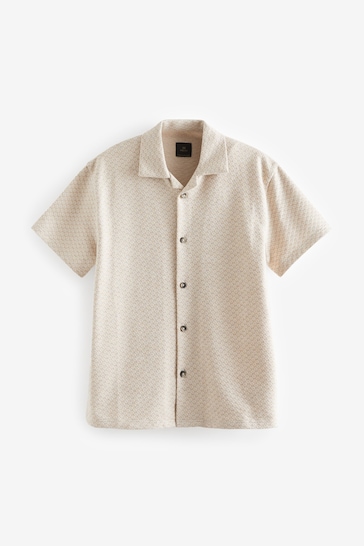 Stone Geo Short Sleeve Shirt (3-16yrs)