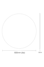 Showerdrape Fitzrovia Round Bathroom Mirror - Image 4 of 4